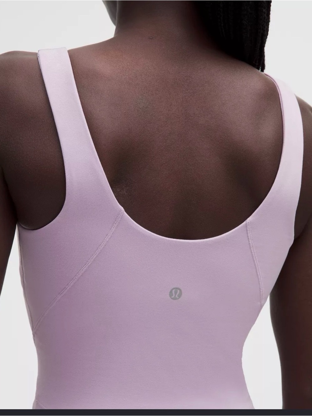 NWOT lululemon athletica Light Lavender Tank Top